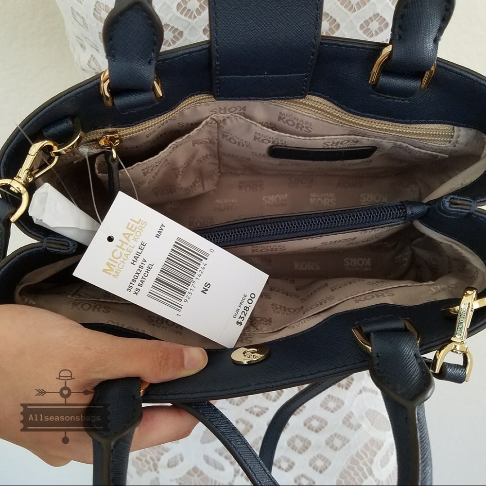 Michael Kors Hailee Xs Satchel Crossbody NWT Bag - Picture 6 of 8